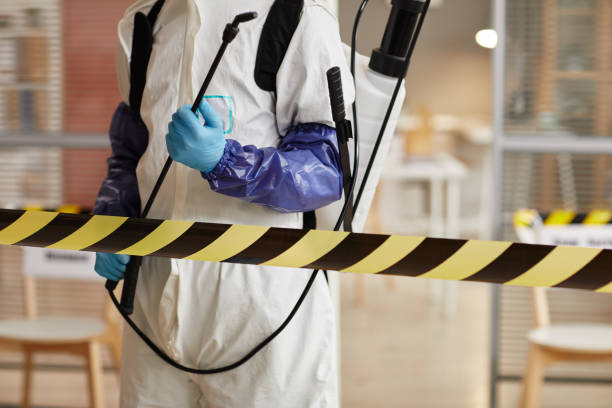 Professional Biohazard Cleanup technician working in Bethel Island, CA